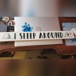 Camping Wall Sign